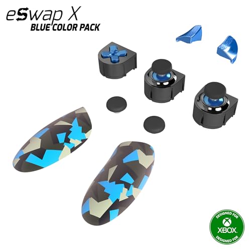 Thrustmaster ESWAP X Blue Color Pack kit de personnalisation manette - 5
