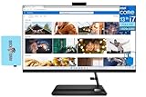 Lenovo IdeaCentre AIO 3i Business All-in-One PC 27" Touchscreen IPS FHD (Intel i7-13620H, 32GB RAM, 8TB PCIe SSD, Intel UHD, WiFi, Webcam, Win11P) w/Keyboard, Mouse, & DKZ Hub USB Port Expander