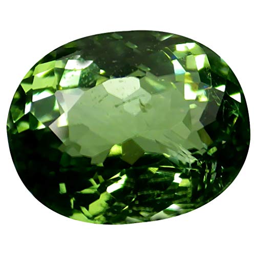 Pierre précieuse tourmaline verte pour création de bague de fiançailles unique
