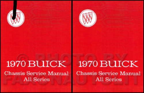 1970 BUICK 2 VOL. SET OF REPAIR SHOP & SERVICE MANUAL INCLUDES LeSabre, LeSabre Custom, Riviera, Skylark, Skylark Custom, Special, Sportwagon, Sportwagon Custom, Wildcat, Wildcat Custom. 70