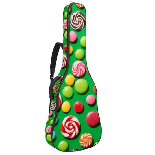 Sac pour guitare étanche housse universelle pour guitare acoustique verte