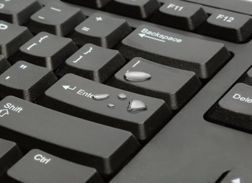 Kensington Wired Valu Keyboard, QWERTY Keyboard,104-Key, Black (K72391WW) by Kensington - Image 2