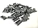 Produktbild LEGO ® 100 Fliesen 1x2 in dunkel grau / Dark Bluish Gray