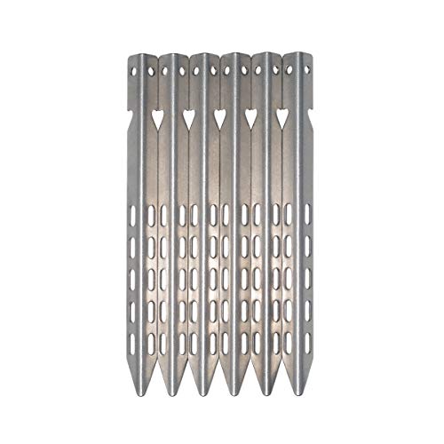 Hikemax Titanium V-Shaped Tent Stakes