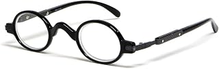 Calabria R314/R501S Vintage Retro Metal Reading Glasses for Men & Women Designer Professor Round One Power Readers Unisex