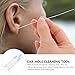 FOMIYES Ear Hole Cleaning Lines Disposable Ear Piercing Care Tools for Safe Daily Hygiene with 180Pcs Floss Earring Hole Cleaners
