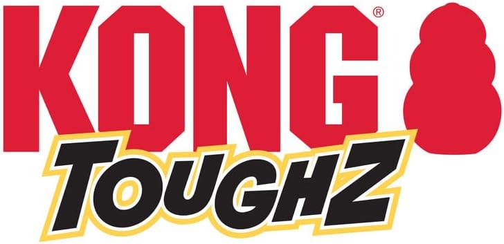 KONG Toughz 丈夫なぬいぐるみ犬のおもちゃ - 攻撃的な噛む人のための長持ちするソフトチュートイ、犬のための安全でインタラ