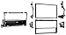 Metra 99-7421 Single DIN/Double DIN Installation Kit for 2007-2008 Nissan Maxima Vehicles (Black)