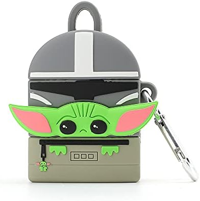 hnspice Compatible with Airpods1&2 Case Cover, 3D Cute Cartoon Funny Fun Backpack Design,Stylish Chic Character Skin Keychain Kits, Stylish Girl Child Teen boy Airpods case (Backpack)