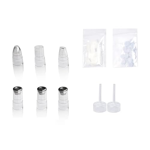 Puntas de repuesto Filtros de algodón F Diamond Microdermabrasión Peeling al vacío para rejuvenecimiento de la piel (3 puntas de diamante + 3