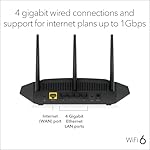 NETGEAR Nighthawk WiFi 6 Router (RAX36) – Router Only, AX3000 3 Gbps Wireless Speed – Dual-Band Gigabit Internet – Covers 2,000 sq. ft., 25 Devices – Built-in VPN, USB 3.0, Gaming - Image 4