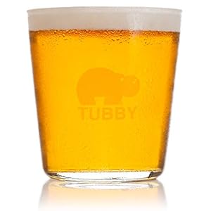 Tubby The Lifetime Glassware – The Ultimate Beer Pint Glass 16 Ounce (Set of Two)