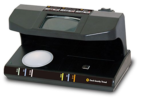 Royal Sovereign 4-Way Counterfeit Detector, Ultraviolet, Magnetic, Watermark, and Micro-Print Counterfeit Detection (RCD-3PLUS)