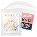 10" X 13" (1000 Pack) Clear Resealable Cellophane Cello Bags Self Seal - Fits Brochures, Photo, Prints, Documents, Apparel Shirts - Pack It Chic (More Sizes Available)