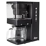 Shine Rapid Cold Brew Coffee & Tea Machine with Vacuum Extraction Technology Black