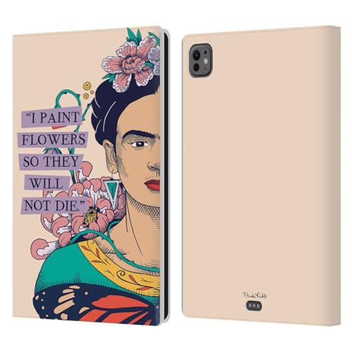 Smart case iPad Pro 11 M4 Frida Kahlo étui portefeuille cuir tablette Apple 11 pouces 2024 2025