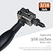 Universal Car Brake Line Flaring Tool Kit, 3/16 Inch Brake Line Double Flare Tool, Heavy Duty Manual Brake Flare Tool for Cars, Trucks & Motorcycles (1Set)