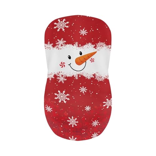 Image of Bar Stool Covers with Backs Christmas Smiley Snowmen Dust Proof Bar Stool Chair Covers Xmas Dining Room Barstool Chair Seat Set of 2