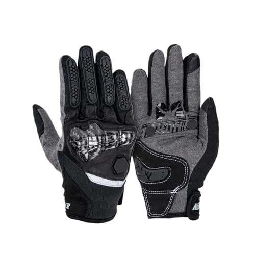 Glove Carbon Fiber Pattern Motorcycle Gloves Summer Riding Gloves Touch Screen Wrestling Cycling Trail Gear Motorcycle G - Detailed View