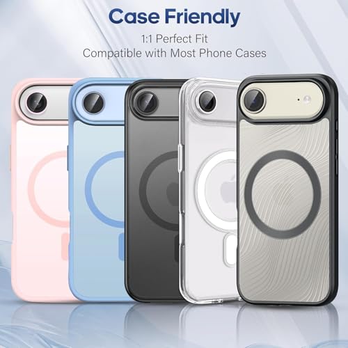 Image of CLITZ for iPhone 17 Air Camera Lens Protector Original Individual Lens Screen Protector | 9H Hardness, Scratch-Resistant, Case Friendly (Silver)
