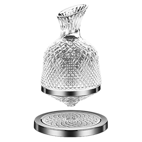 CARAFE DE VINO, DOCANTER DE VINO | Whisky Sower Spinner | Decantador de licor de para whisky de vino para fiestas Celebración de cumpleaños