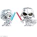 STAR WARS Doorables Jedi vs. Sith 2-Pack, Collectible Figures, Amazon Exclusive, Toy for Teens, Adults, Boys, Kids, Ages 5 and Up, Kids Toys for Ages 5 Up, Amazon Exclusive by Just Play