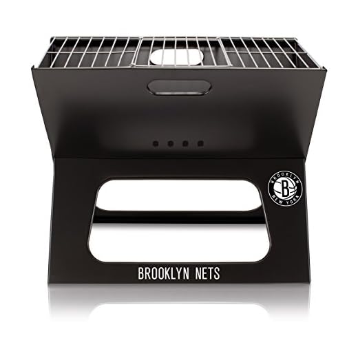 NBA Brooklyn Nets Portable Charcoal X-Grill