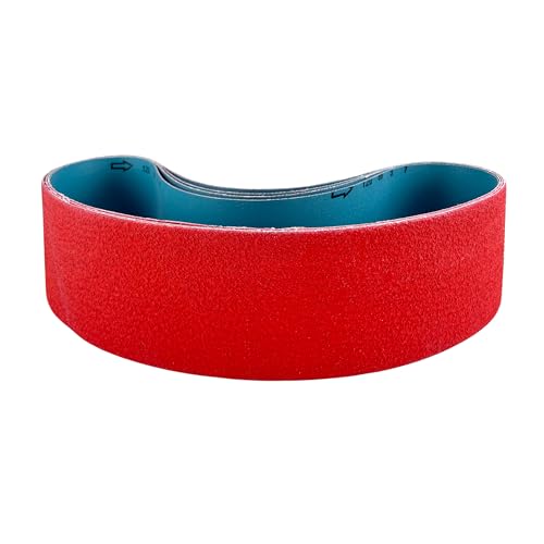 Bande abrasive céramique à haute endurance pour ponçage intensif 100 mm x 915 mm