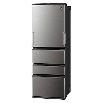 Amazon.co.jp: シャープ 冷蔵庫 幅65.0cm 457L SJ-MW46J-H