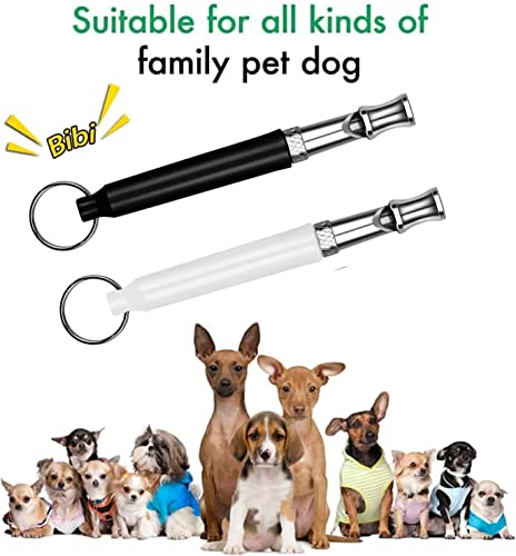2 Pack Dog Whistle With Lanyard, Adjustable Ultrasonic Silent Dog Whistle, Recall Training, Behavior Training For Dogs, Professional Recall Dog Training Whistles, Stop Neighbors Dog From Barking #TOP5