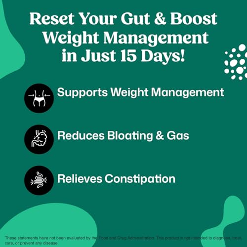 ColonBroom 15 Day Colon Cleanse & Detox Cleanse for Weight Loss with Probiotics & Magnesium to Support Digestion, Reduce Bloating & Boost Metabolism - Gentle & Effective Gut Detox for Women - Thumbnail 4