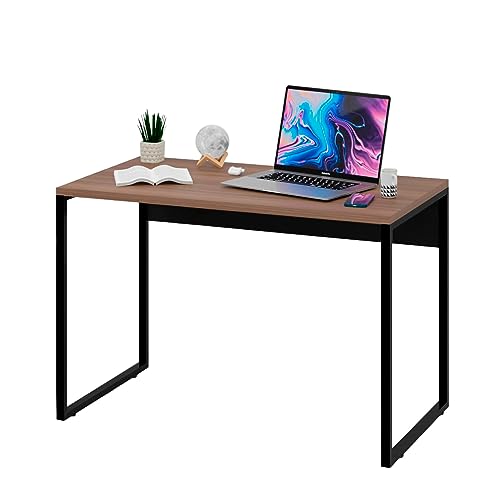 Mesa Escritório Diretor Estilo Industrial 1,00m NetMobil (Nogal)