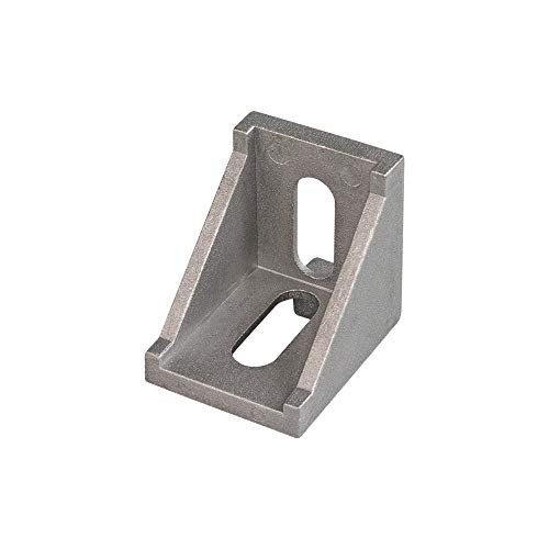 Preisvergleich Produktbild 4er Set L-Form Eckverbinder Aluminium (für 4040-Profile)