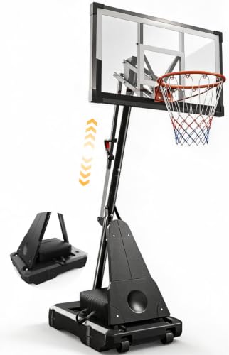 44 Inch 10FT Adjustable Basketball Hoop