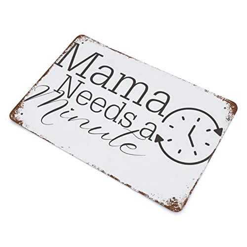 Plaque murale rétro en métal décoration vintage maison 30x45cm - 3