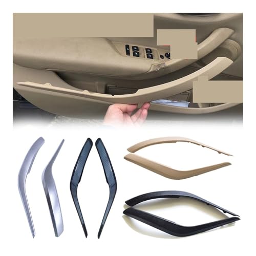 Manija interior de puerta: solucione el desgaste del panel de su X1 E84 E83 con este embellecedor beige 2