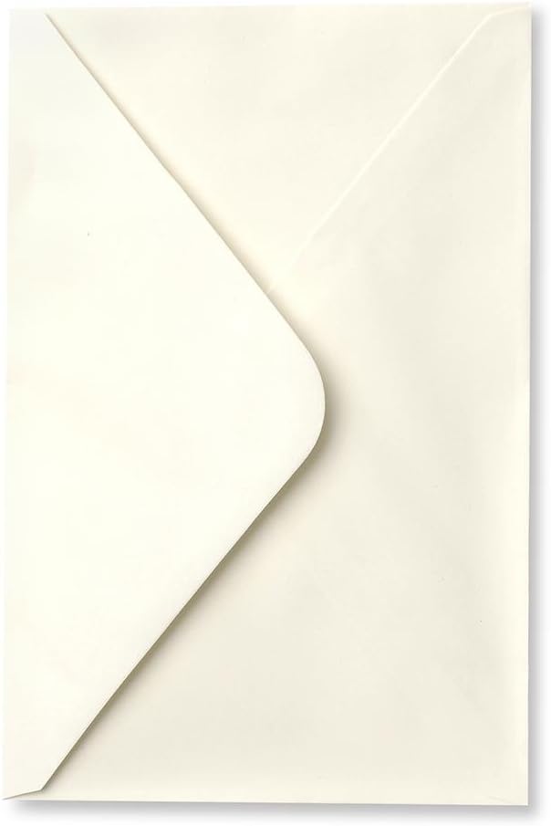 Ivory A9 Envelopes - 50 Count