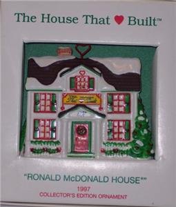 Department 56 - 1997 "Ronald McDonald House" - Collector's Edition Ornament