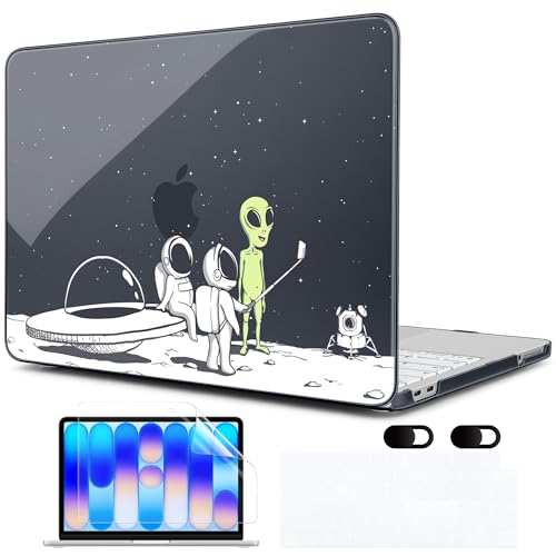 Funda rígida MacBook Neo 13 A3404 antiarañazos con tapa de webcam y salvateclado MEEgoodo