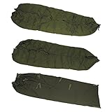 bundeswehr schlafsack größen  Bundeswehr Fernspäh Schlafsack 5-teilig oliv neuwertig Bundeswehrschlafsack