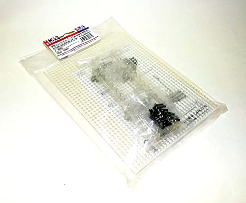 Placa universal de plástico educativo Tamiya 210 x 160 mm base transparente para prototipos