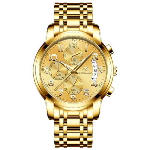 Montre bracelet homme 28612 à quartz anti-rayures grâce à sa surface en verre trempé ultra résistant