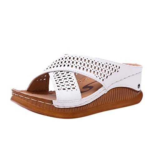 Pantoufles femmes mode casual slip on avec talons hauts confortables