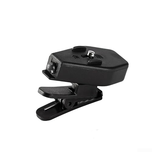 Zenllihome Clip LED regolabile, occhiali da lettura, lampada frontale con testa rotante a 360°, lampada tascabile compatta per pesca, campeggio, lettura di libri e sorgente luminosa a tesa di cappello