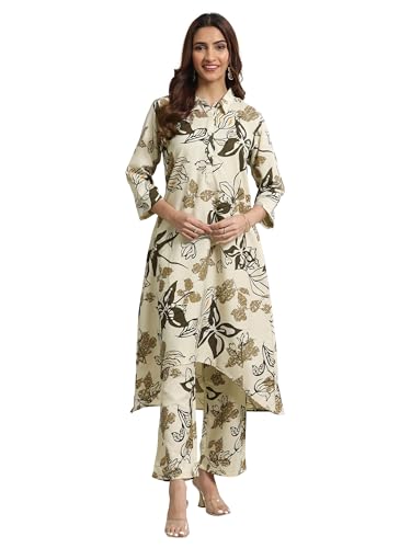 Image of Libas Womens Printed Rayon Co ord Set for Women | daily wear | casual wear | office wear