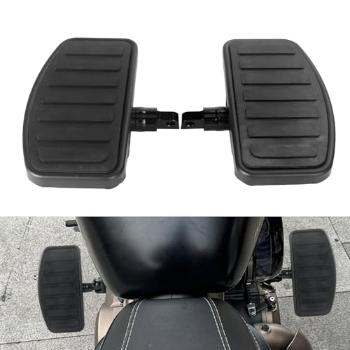 Repose-pied moto réglable noir pour Harley Touring Road King Softail Dyna