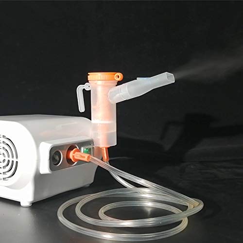 MGLIFMLY Portable Compressor Nebuliser, Home Nebuliser Machine Personal Steam Atomizer for Kids and Adult, Jet Nebuliser Compressor with 1 Set Accessories