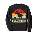 papasaurus t rex dinosaur daddy dad saurus family matching felpa