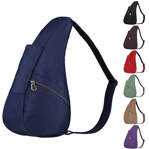 AmeriBag Healthy Back Bag 15 Microfiber Crossbody Sling | Organized Ergonomic Shoulder Bag for Everyday Use Travel & Walking Comfort product thumbnail 9