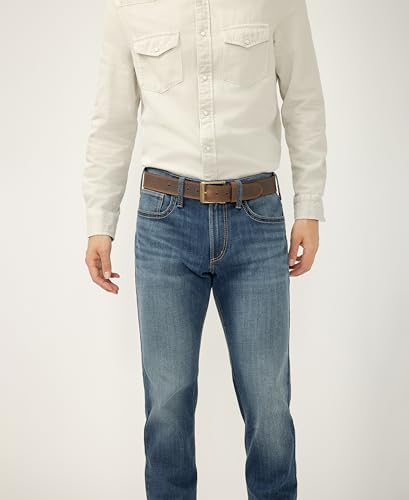 Image of Silver Jeans Co. Mens Jace Slim Fit Bootcut Jeans